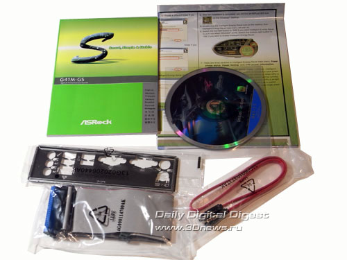 ASRock G41M-GS комплектация