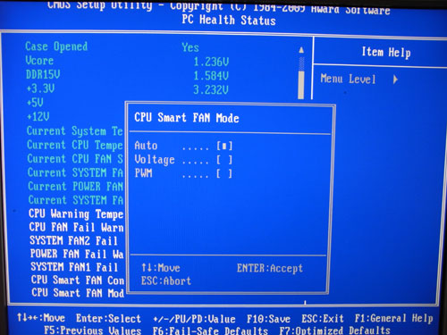 Gigabyte GA-P55-UD6-С системный мониторинг 2