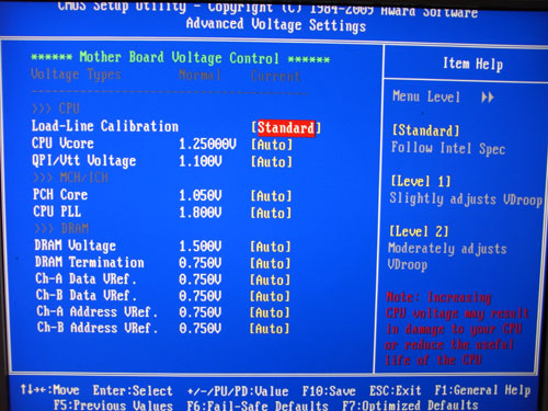 Gigabyte GA-P55-UD6-С настройки разгона 2