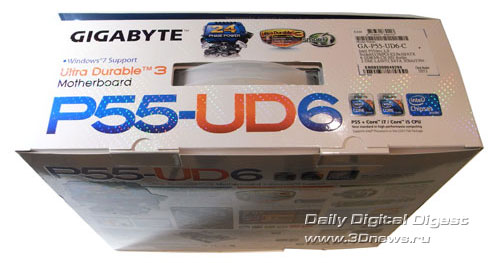 Gigabyte GA-P55-UD6-С упаковка 2