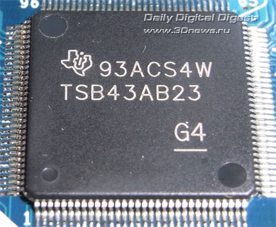 Gigabyte GA-P55-UD6-С контроллер FireWire