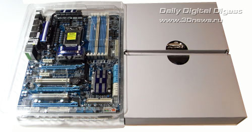 Gigabyte GA-P55-UD6-С коробки