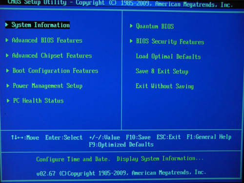 Foxconn Inferno Katana BIOS