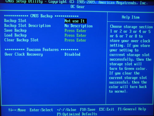 Foxconn Inferno Katana BIOS Save