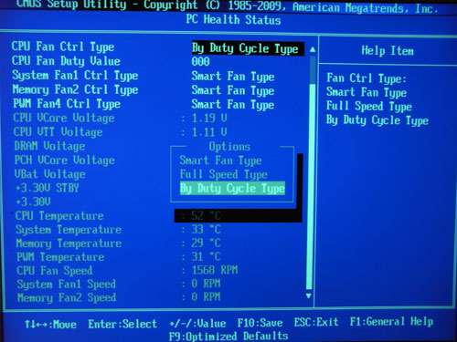 Foxconn Inferno Katana системный мониторинг 2