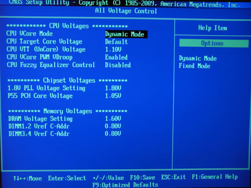 Foxconn Inferno Katana настройки разгона 2