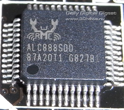 Foxconn Inferno Katana звуковой контроллер