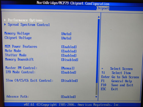 Manli ION-ITX-WiFi функции разгона