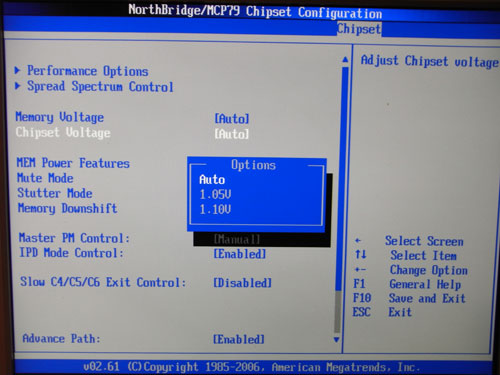 Manli ION-ITX-WiFi Vcore