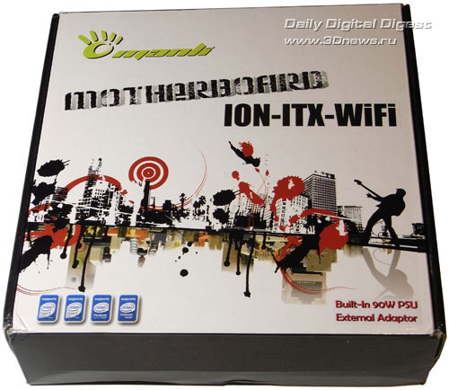  Manli ION-ITX-WiFi упаковка 