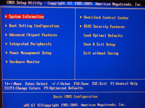 Foxconn Cinema II Deluxe BIOS