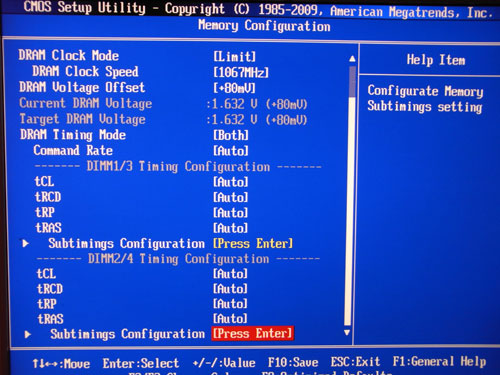 Foxconn Cinema II Deluxe настройки памяти 2