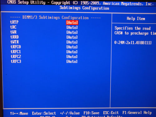 Foxconn Cinema II Deluxe настройки памяти 3
