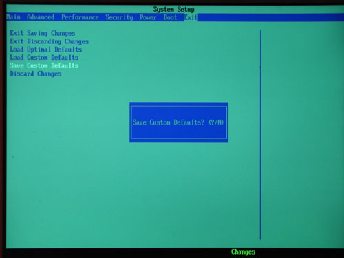 Intel DP55KG BIOS Profile