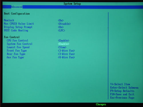 Intel DP55KG системный мониторинг 2