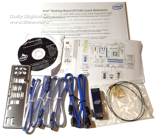 Intel DP55KG комплектация 2
