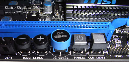 MSI H57M-ED65 кнопки