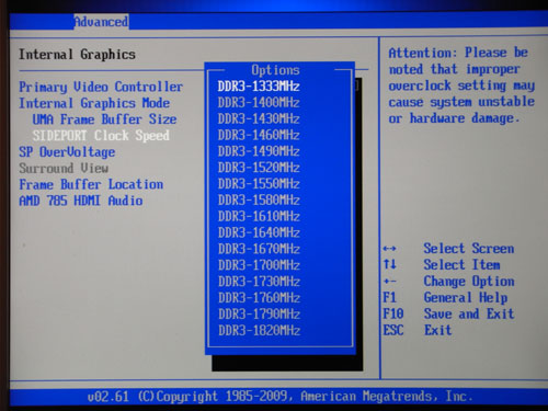 ASUS M4A785TD-V EVO разгон GPU Mem