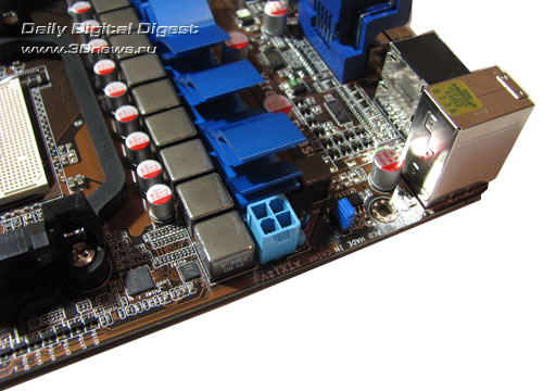 ASUS M4A785TD-V EVO доп. разъем питания