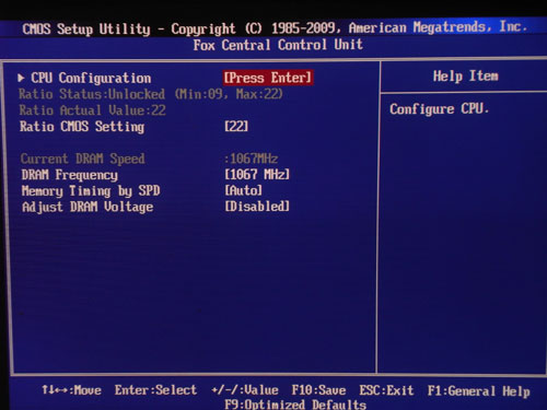 Foxconn H55MX-S настройки разгона 1