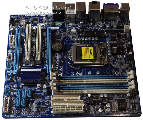 Gigabyte H55M-UD2H плата