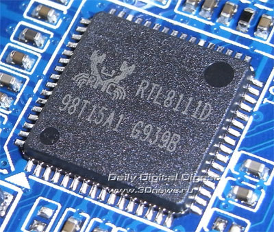  Gigabyte H55M-UD2H сетевой контроллер 1 