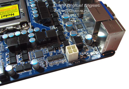 Gigabyte H55M-UD2H разъем питания