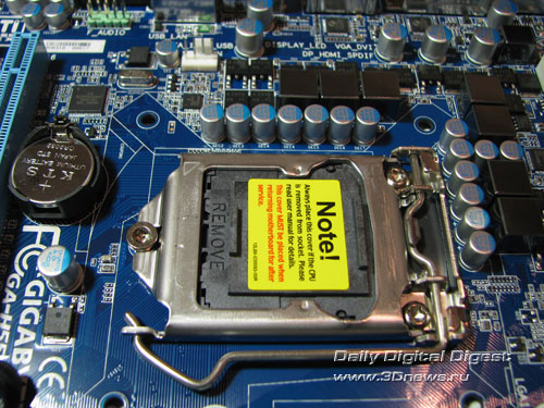 Gigabyte H55M-UD2H сокет