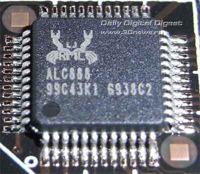 Biostar TH55XE звуковой контроллер