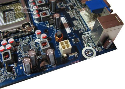 Intel DH55TC разъем питания