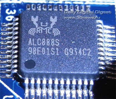 Intel DH55TC звуковой контроллер