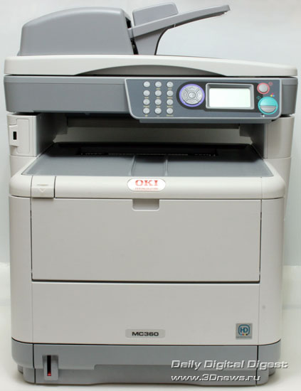 OKI MC360. Вид спереди