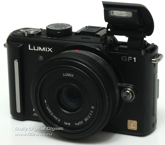 Panasonic LUMIX DMC-GF1. Вид общий