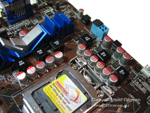 ASUS P7H55-M Pro преобразователь питания