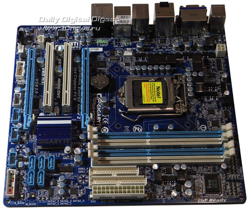 Gigabyte H55M-UD2H плата