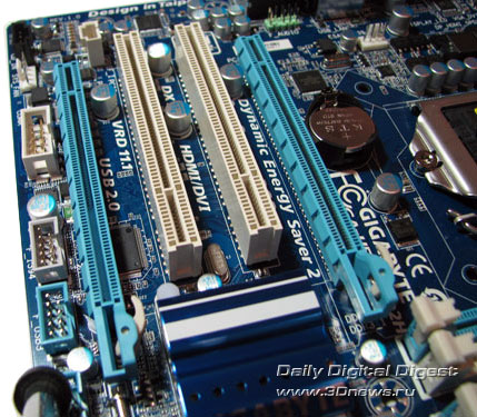 Gigabyte H55M-UD2H слоты расширения