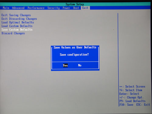 Intel DH55TC BIOS Profile