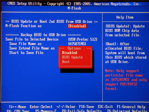 MSI H57M-ED65 M-Flash