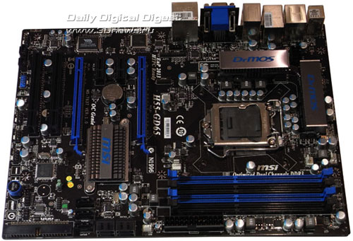 MSI H55-GD65 плата