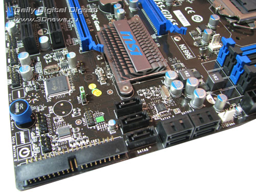 MSI H55-GD65 возможности расширения