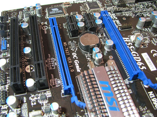 MSI H55-GD65 слоты расширения