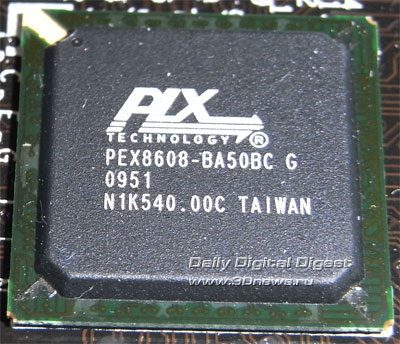  ASRock P55 Deluxe3 PCI-E bridge 