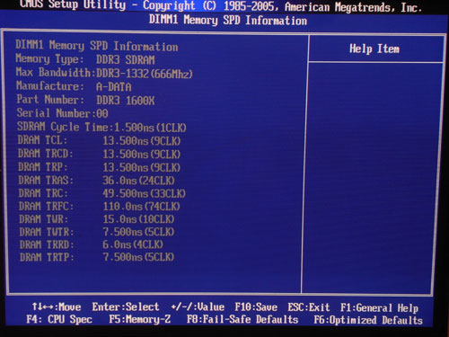 MSI P55-GD85 Memory-Z 1