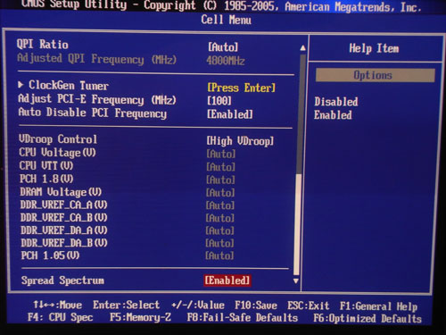 MSI P55-GD85 настройки разгона 2