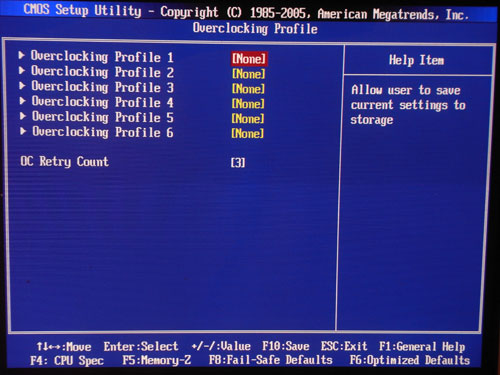 MSI P55-GD85 OC Profile