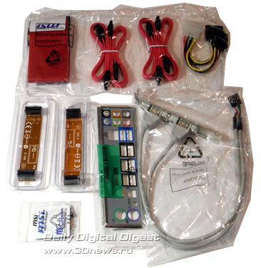 MSI P55-GD85 комплектация 2