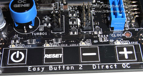 MSI P55-GD85 кнопки