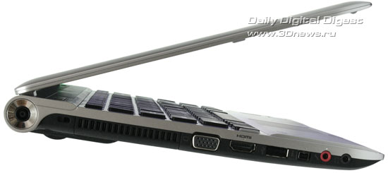SONY VAIO VPC-Y11M1R/S. Вид слева   SONY VAIO VPC-Y11M1R/S. Вид слева