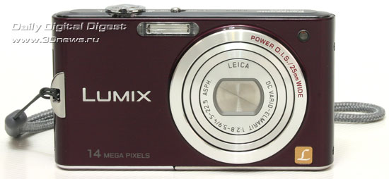  Panasonic LUMIX DMC-FX66. Вид спереди 