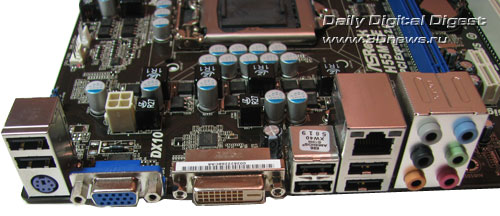 ASRock H55M-LE задняя панель